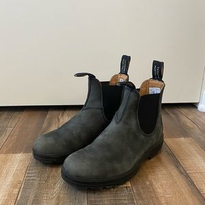 Blundstones Women Rustic Black Boots